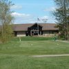 Oakhaven GC: clubhouse & #16