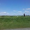 A view of the driving range tees at Phoenix Golf Links
