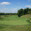 A view of hole #7 with bunker on the right at Cooks Creek Golf Club