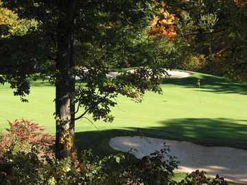 A view of green #11 at York Golf Club
