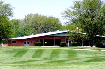 A view of the clubhouse at Thorn Apple Country Club
