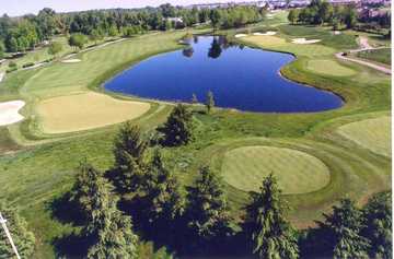 Aerial view from Wedgewood Golf & Country Club